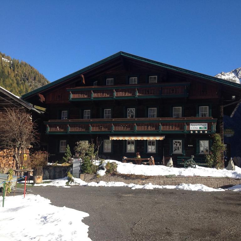 Altes Holzhaus Lejlighed Sölden Eksteriør billede